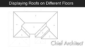 Diplaying Roofs from Multiple Floors