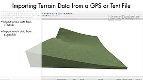 Importing Terrain Data From GPS or Text File