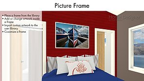 Applying a Picture to a Frame
