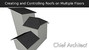 Creating and Controlling Roofs on Multiple Floors