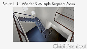 Stairs: L, U, Winder & Multiple Segment Stairs