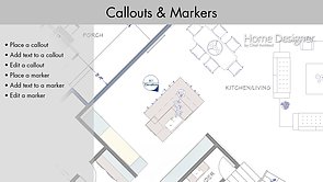 Callouts and Markers